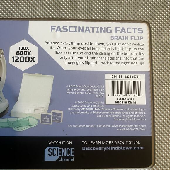 Discovery Mindblown Microscope Set with Case 120X Lots Of pieces - Picture 6 of 8